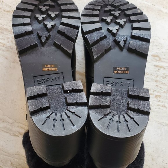 Espirit Ember Platform Winter Boots - Picture 4 of 9